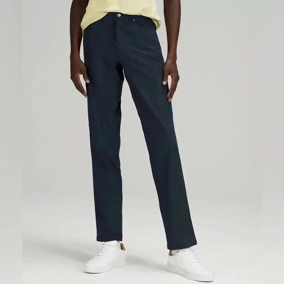 Lululemon ABC  Classic men’s trouser 34W 28” long - Picture 1 of 7